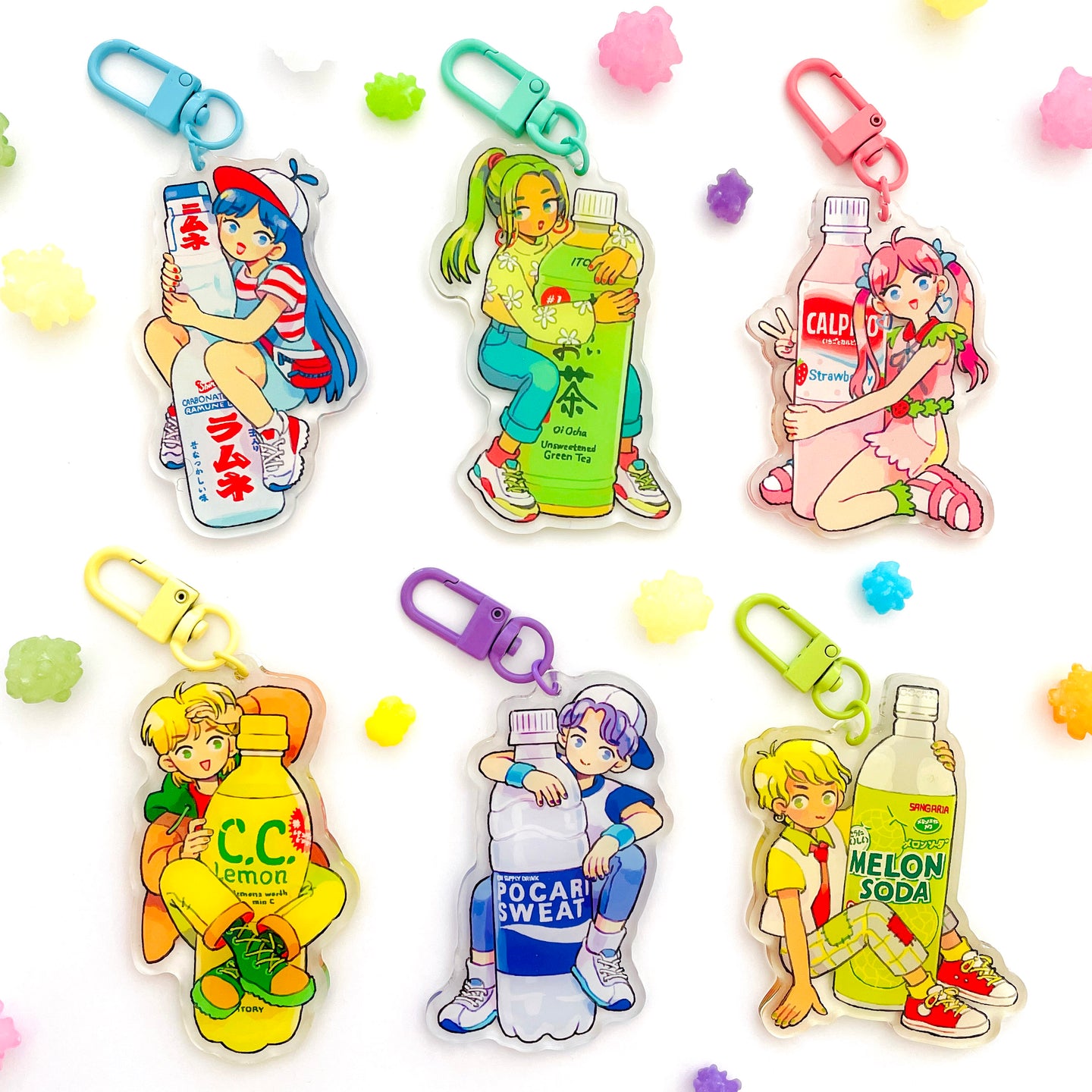 Japanese Drink Charms