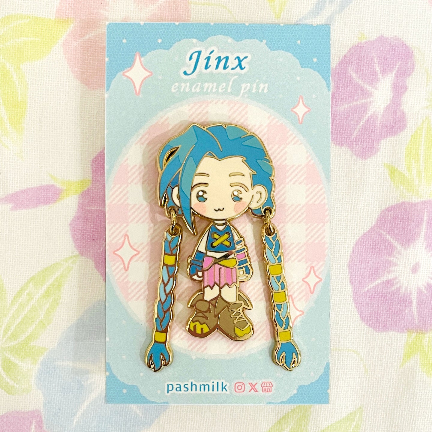 Jinx Enamel Pin