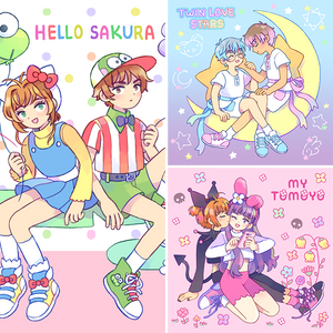 Card Captor Mascot Prints