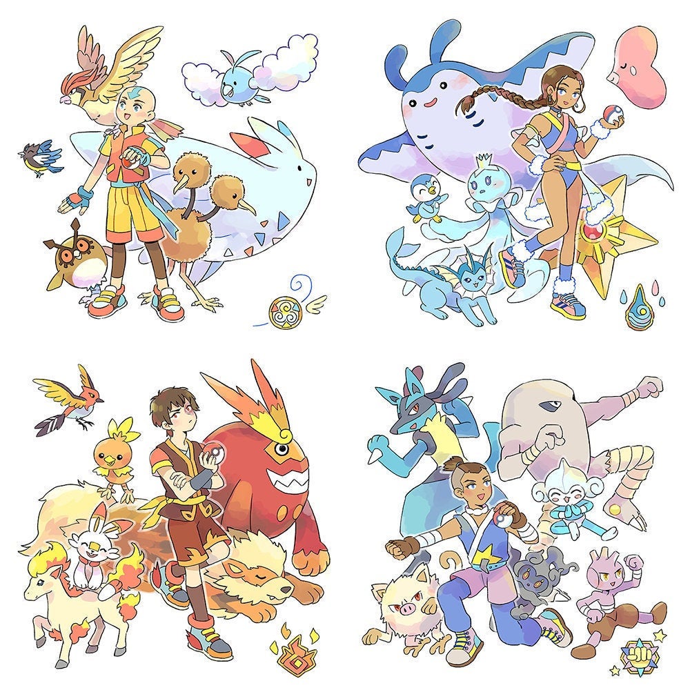 Gym Leader Prints