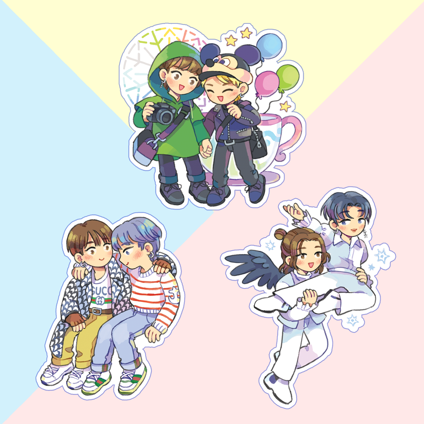 JK & Jimin Charms